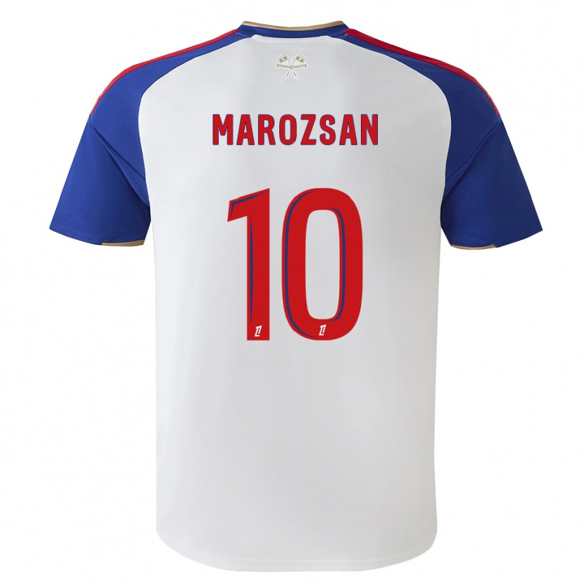 Danxen Män Dzsenifer Marozsan #10 Kungligt Blå Röd Vit Hemmatröja Matchtröjor 2026/27 Tröjor T-Tröja
