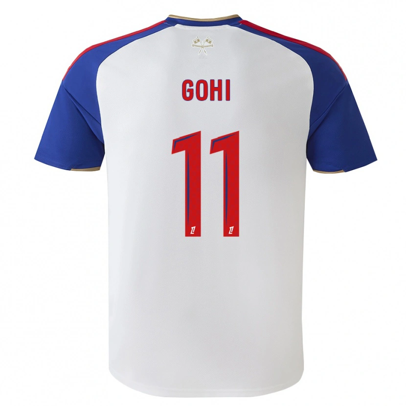 Danxen Män Gnadou Gohi #11 Kungligt Blå Röd Vit Hemmatröja Matchtröjor 2026/27 Tröjor T-Tröja