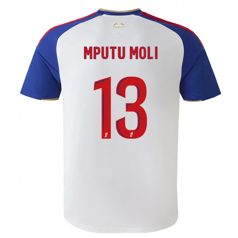 Danxen Män Jérémie Mputu Moli #13 Kungligt Blå Röd Vit Hemmatröja Matchtröjor 2026/27 Tröjor T-Tröja