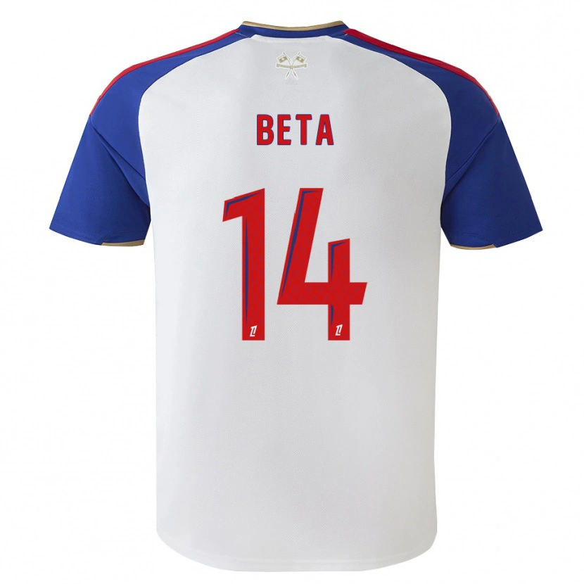 Danxen Män Nathanaël Beta #14 Kungligt Blå Röd Vit Hemmatröja Matchtröjor 2026/27 Tröjor T-Tröja