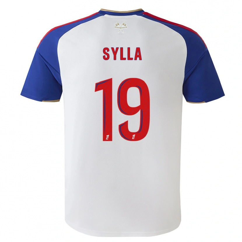 Danxen Män Kysha Sylla #19 Kungligt Blå Röd Vit Hemmatröja Matchtröjor 2026/27 Tröjor T-Tröja