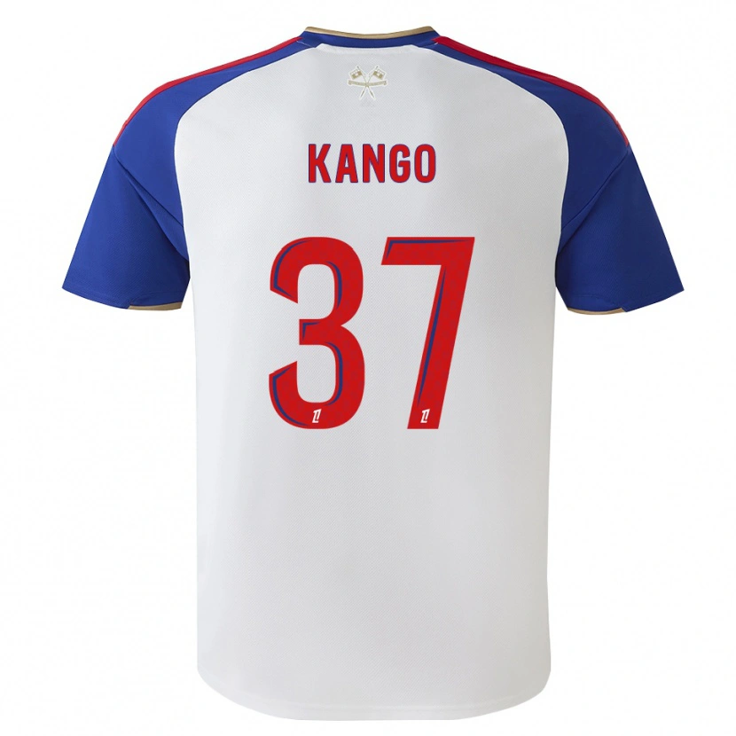 Danxen Män Steeve Kango #37 Kungligt Blå Röd Vit Hemmatröja Matchtröjor 2026/27 Tröjor T-Tröja