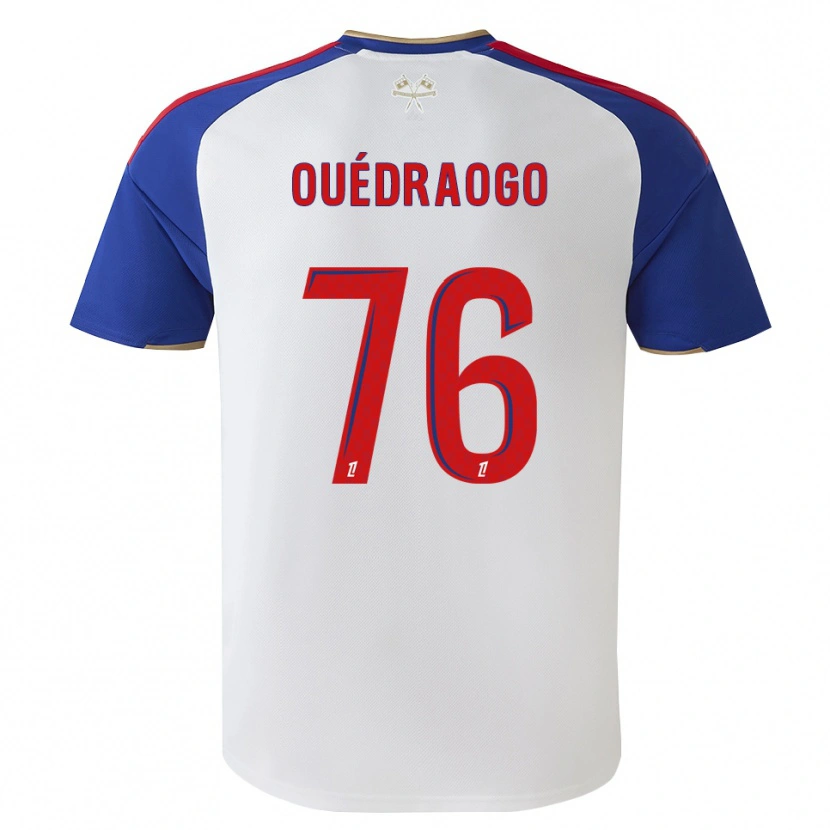 Danxen Män Mohamed Ouédraogo #76 Kungligt Blå Röd Vit Hemmatröja Matchtröjor 2026/27 Tröjor T-Tröja