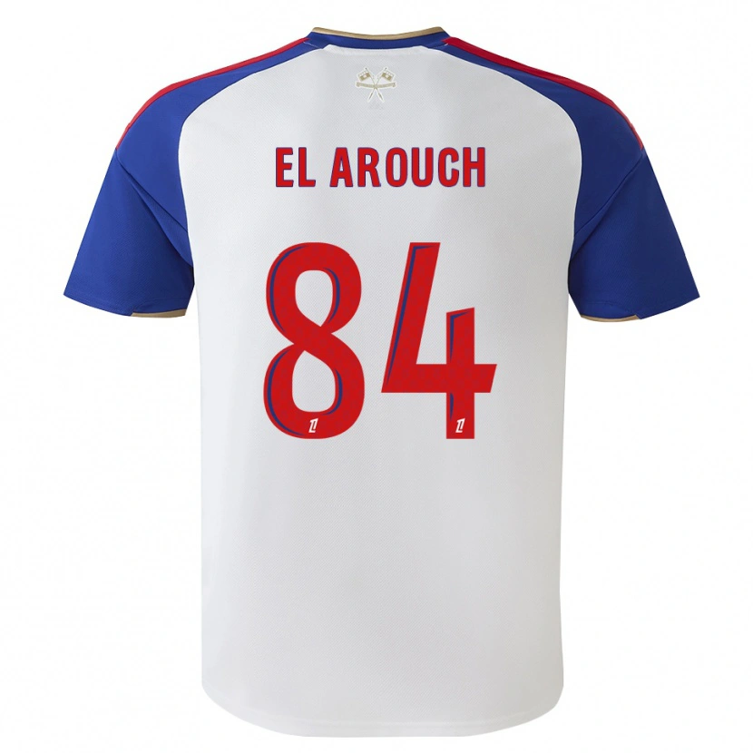 Danxen Män Mohamed El Arouch #84 Kungligt Blå Röd Vit Hemmatröja Matchtröjor 2026/27 Tröjor T-Tröja