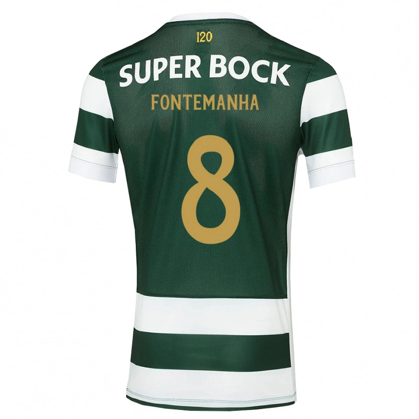 Danxen Män Rita Fontemanha #8 Mörk Skiffergrå Vit Hemmatröja Matchtröjor 2026/27 Tröjor T-Tröja