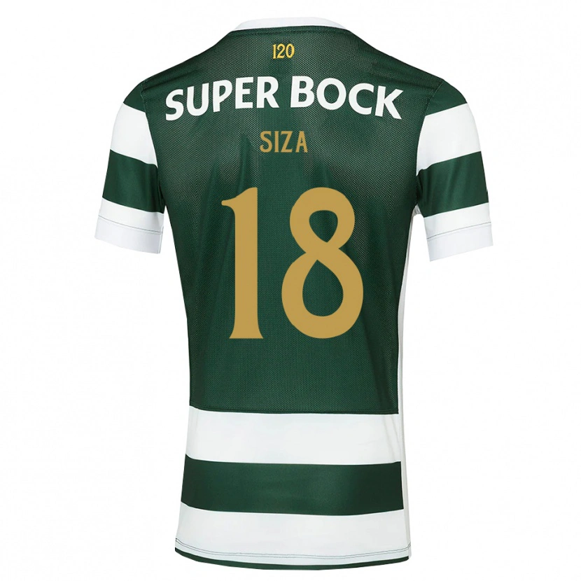 Danxen Män Sergio Siza #18 Mörk Skiffergrå Vit Hemmatröja Matchtröjor 2026/27 Tröjor T-Tröja