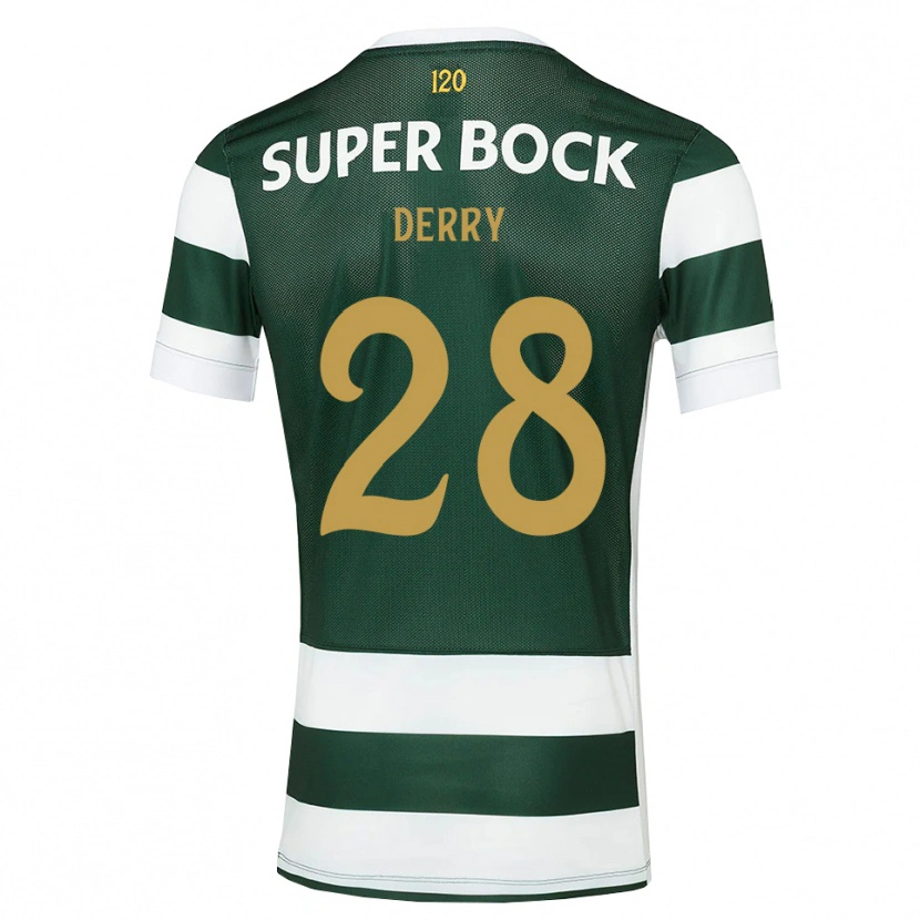 Danxen Män Jesse Derry #28 Mörk Skiffergrå Vit Hemmatröja Matchtröjor 2026/27 Tröjor T-Tröja