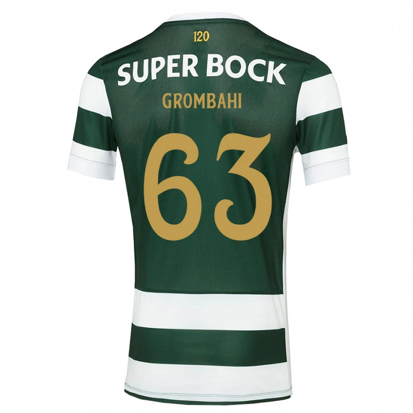 Danxen Män Chris Grombahi #63 Mörk Skiffergrå Vit Hemmatröja Matchtröjor 2026/27 Tröjor T-Tröja
