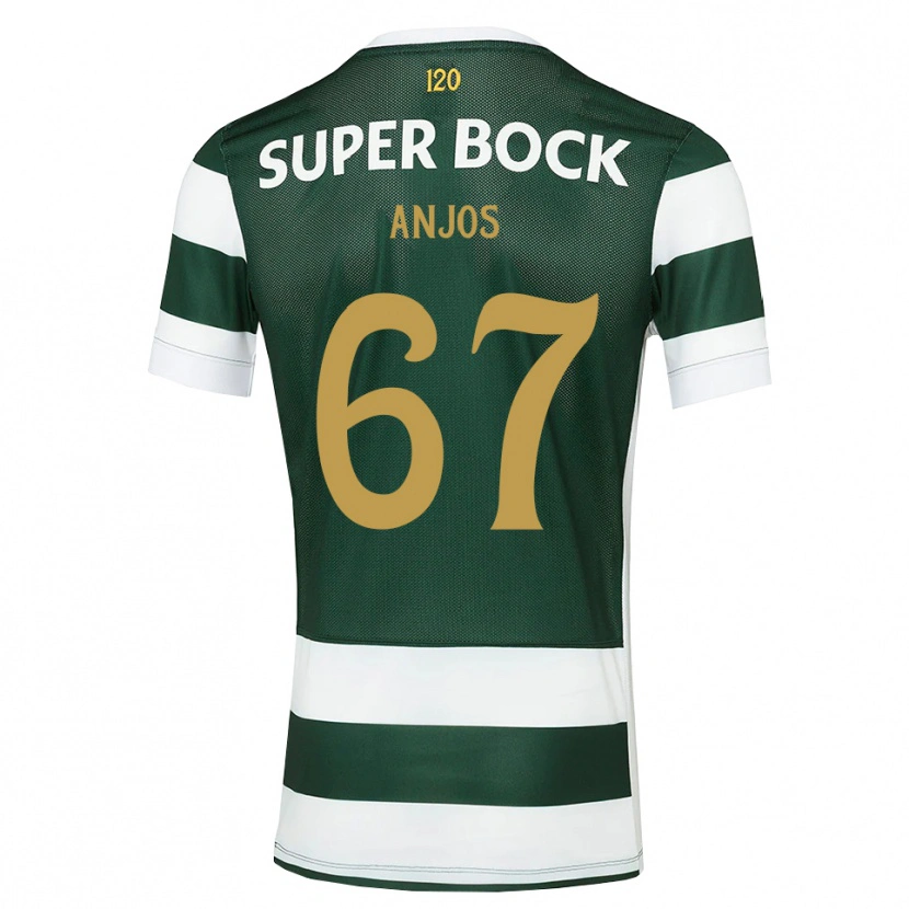 Danxen Män Lucas Anjos #67 Mörk Skiffergrå Vit Hemmatröja Matchtröjor 2026/27 Tröjor T-Tröja