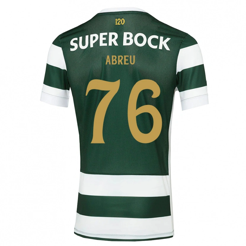 Danxen Män Diogo Abreu #76 Mörk Skiffergrå Vit Hemmatröja Matchtröjor 2026/27 Tröjor T-Tröja