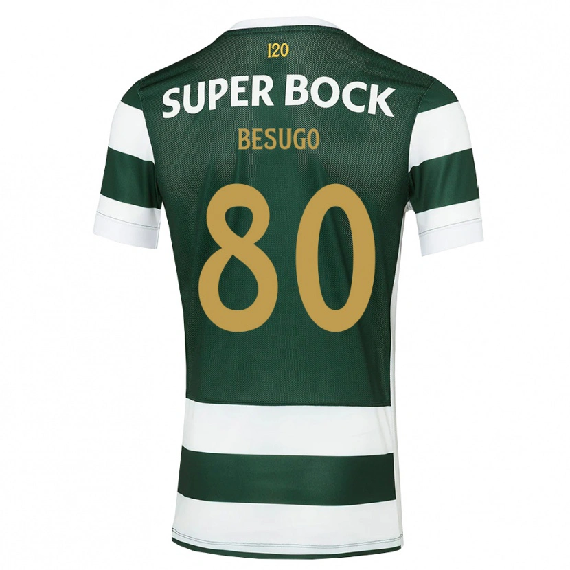 Danxen Män Rafael Besugo #80 Mörk Skiffergrå Vit Hemmatröja Matchtröjor 2026/27 Tröjor T-Tröja