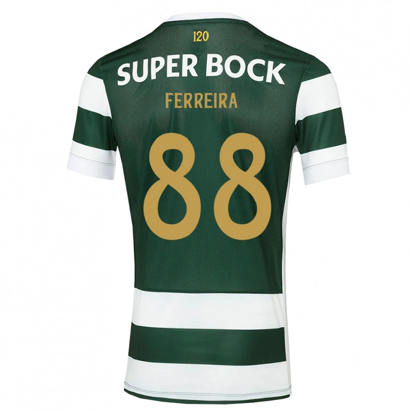 Danxen Män Tiago Ferreira #88 Mörk Skiffergrå Vit Hemmatröja Matchtröjor 2026/27 Tröjor T-Tröja