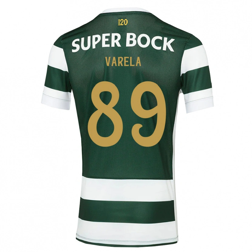 Danxen Män Leonardo Varela #89 Mörk Skiffergrå Vit Hemmatröja Matchtröjor 2026/27 Tröjor T-Tröja