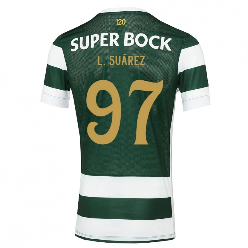 Danxen Män Luis Suárez #97 Mörk Skiffergrå Vit Hemmatröja Matchtröjor 2026/27 Tröjor T-Tröja