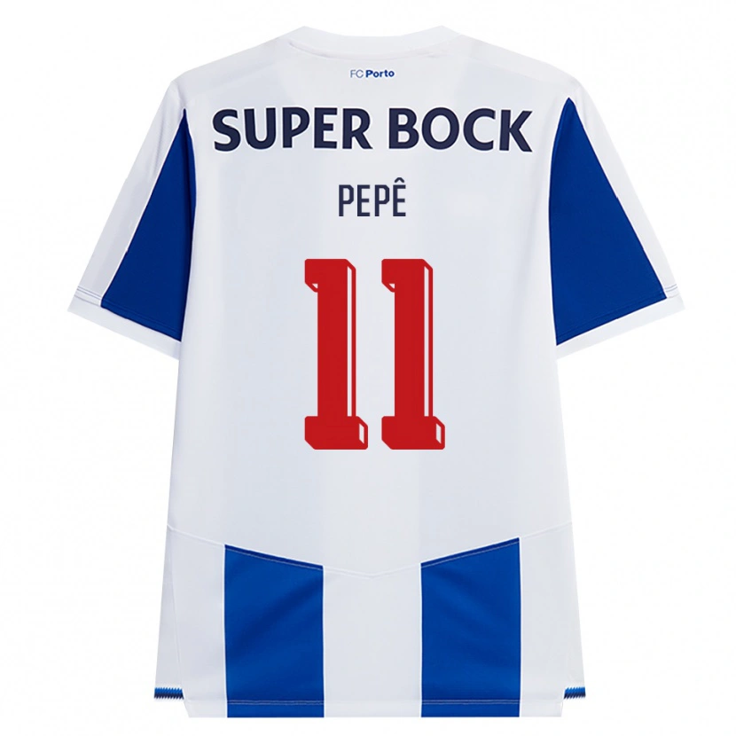 Danxen Män Pepê #11 Blå Vit Röd Hemmatröja Matchtröjor 2026/27 Tröjor T-Tröja