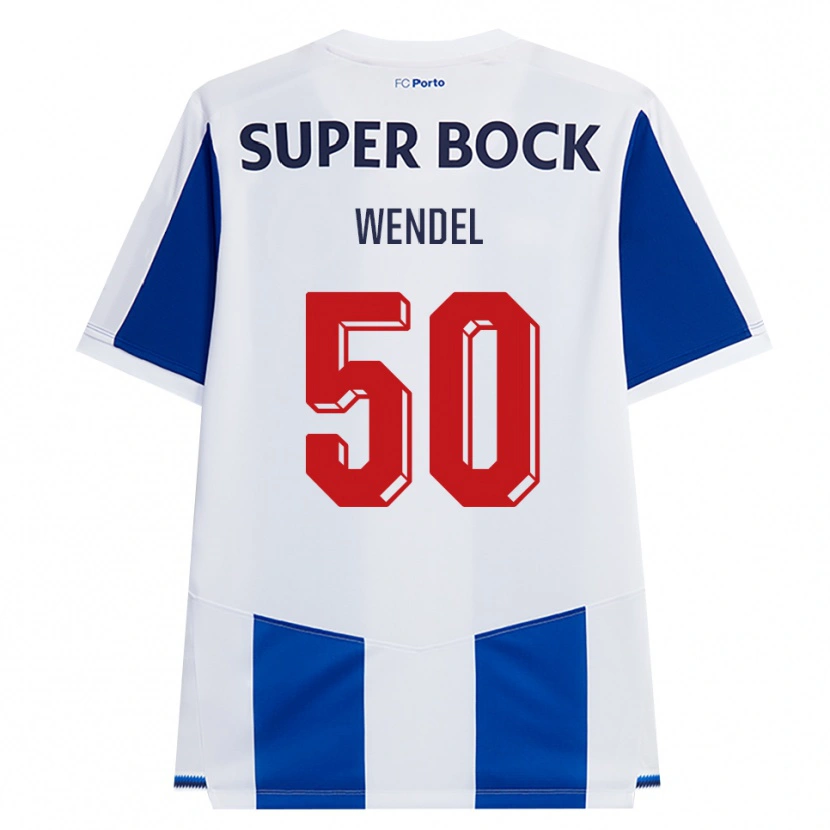 Danxen Män Wendel #50 Blå Vit Röd Hemmatröja Matchtröjor 2026/27 Tröjor T-Tröja
