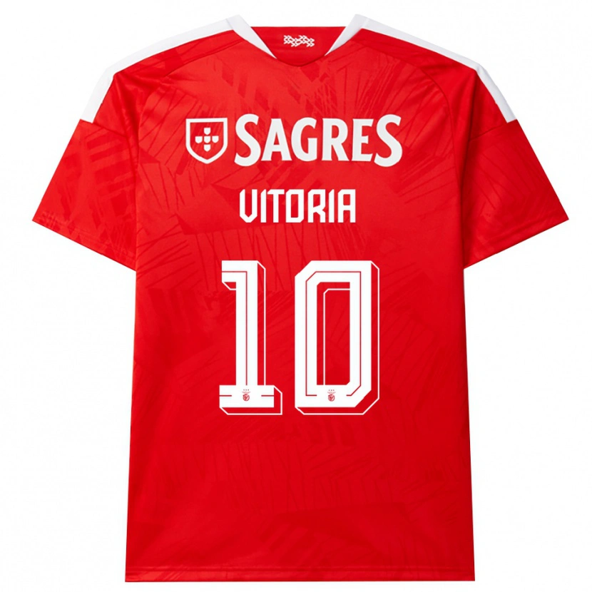 Danxen Män Ana Vitoria #10 Röd Vit Gul Hemmatröja Matchtröjor 2026/27 Tröjor T-Tröja