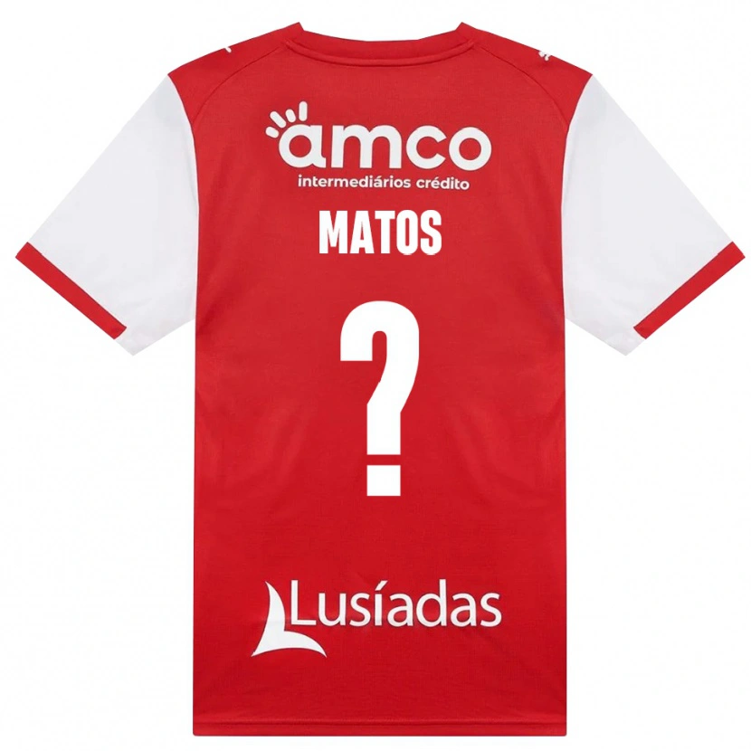 Danxen Män Francisco Matos #0 Vit Röd Svart Hemmatröja Matchtröjor 2026/27 Tröjor T-Tröja