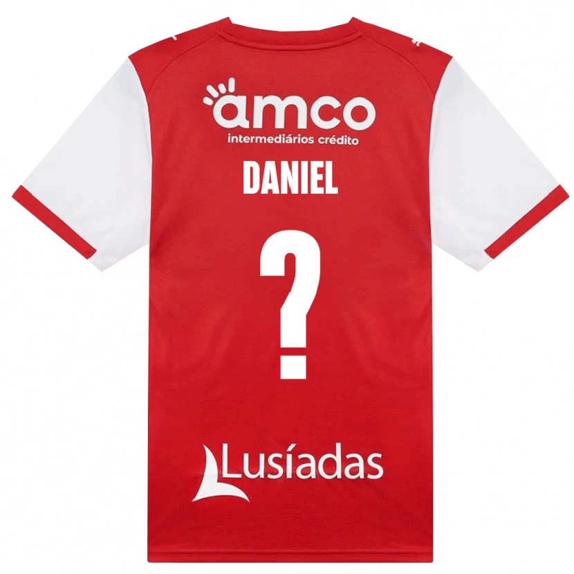 Danxen Män Paulo Daniel #0 Vit Röd Svart Hemmatröja Matchtröjor 2026/27 Tröjor T-Tröja