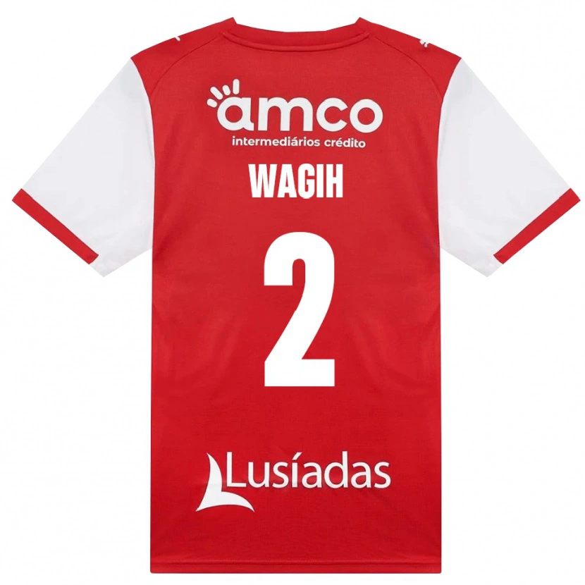 Danxen Män Youssef Wagih #2 Vit Röd Svart Hemmatröja Matchtröjor 2026/27 Tröjor T-Tröja