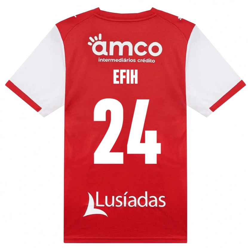 Danxen Män Peace Efih #24 Vit Röd Svart Hemmatröja Matchtröjor 2026/27 Tröjor T-Tröja