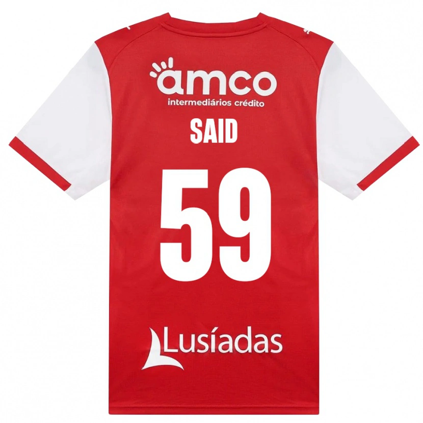 Danxen Män Yan Said #59 Vit Röd Svart Hemmatröja Matchtröjor 2026/27 Tröjor T-Tröja
