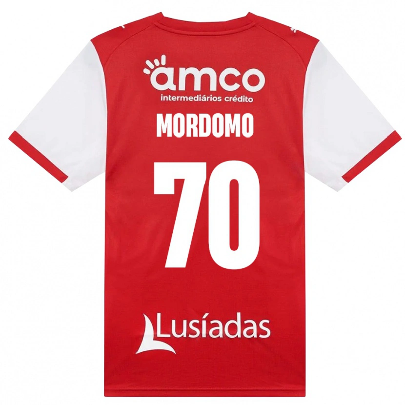 Danxen Män Mordomo #70 Vit Röd Svart Hemmatröja Matchtröjor 2026/27 Tröjor T-Tröja