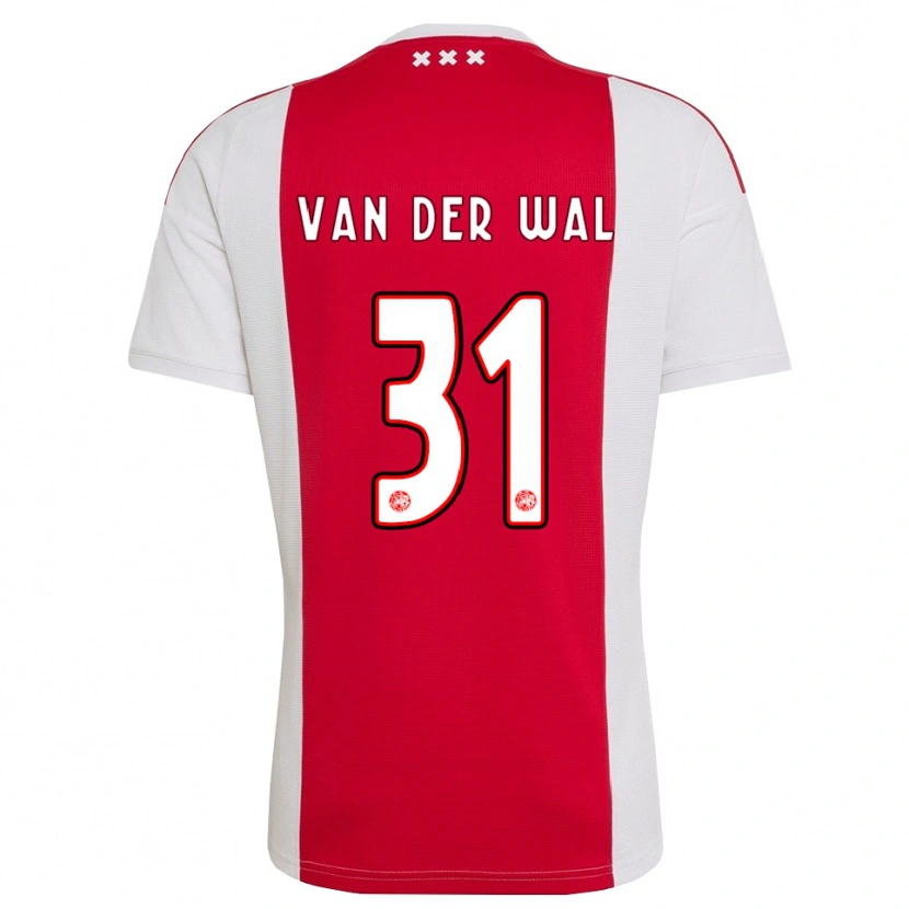 Danxen Män Dionne Van Der Wal #31 Röd Vit Gul Hemmatröja Matchtröjor 2026/27 Tröjor T-Tröja
