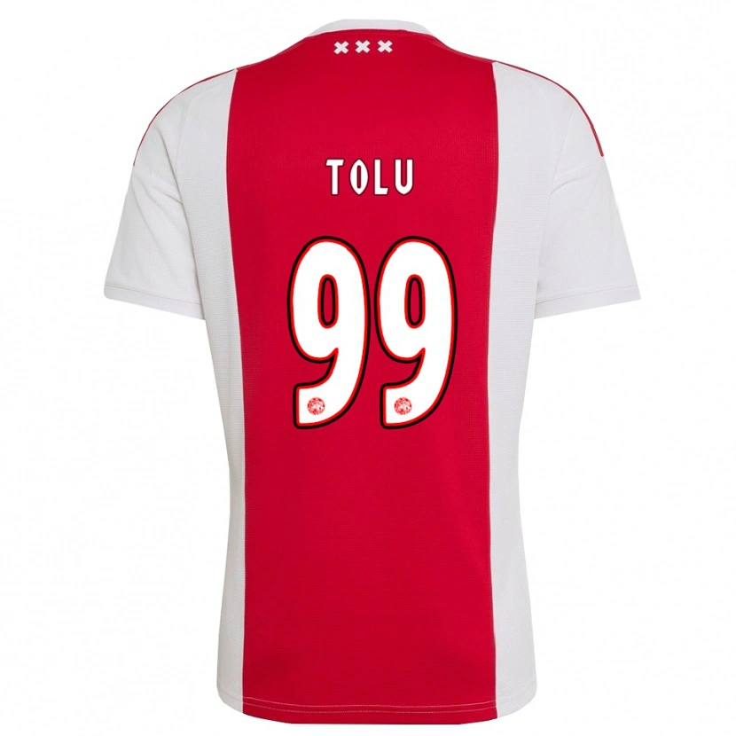 Danxen Män Tolu Arokodare #99 Röd Vit Gul Hemmatröja Matchtröjor 2026/27 Tröjor T-Tröja