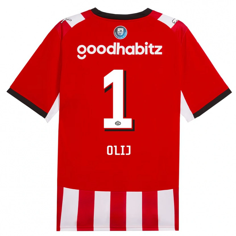 Danxen Män Nick Olij #1 Röd Vit Svart Hemmatröja Matchtröjor 2026/27 Tröjor T-Tröja