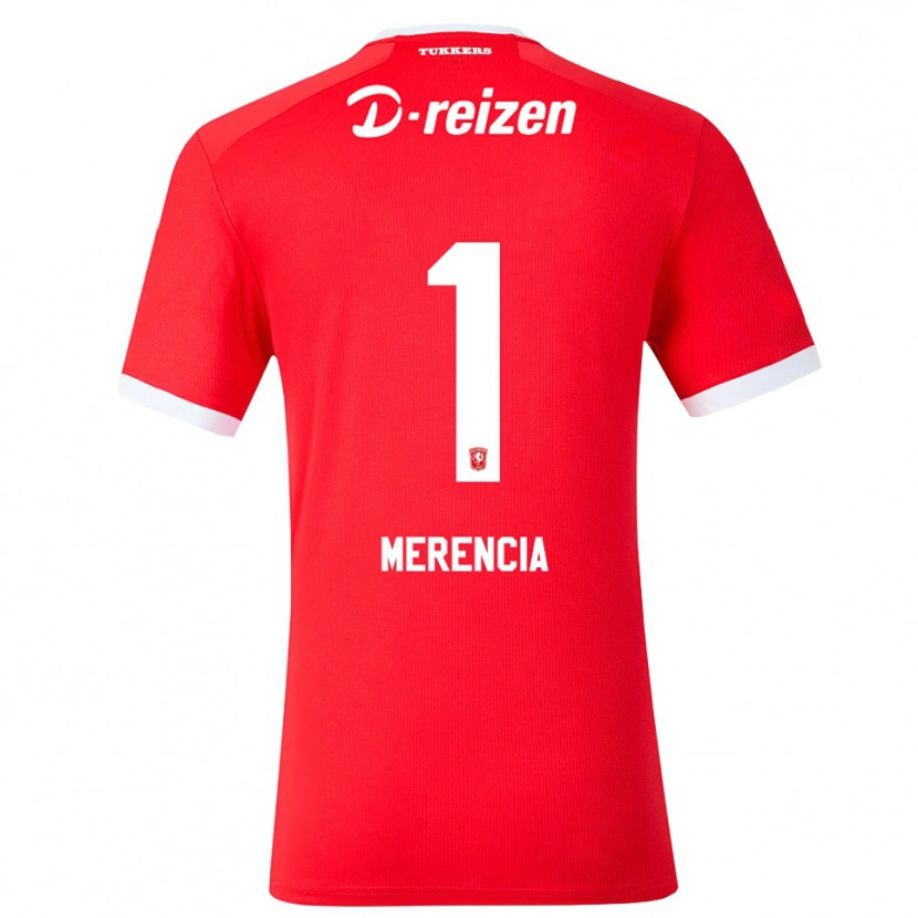 Danxen Män Leandro Merencia #1 Röd Vit Hemmatröja Matchtröjor 2026/27 Tröjor T-Tröja