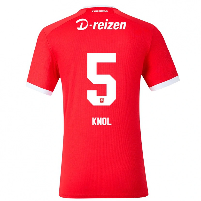Danxen Män Anna Knol #5 Röd Vit Hemmatröja Matchtröjor 2026/27 Tröjor T-Tröja