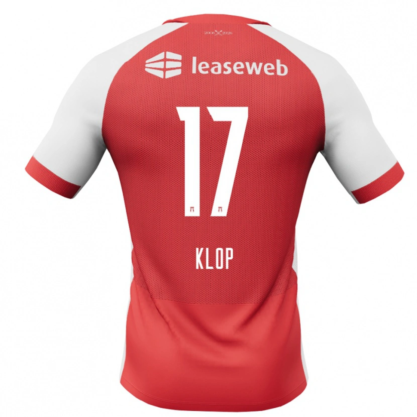 Danxen Män Cas Klop #17 Röd Vit Svart Hemmatröja Matchtröjor 2026/27 Tröjor T-Tröja