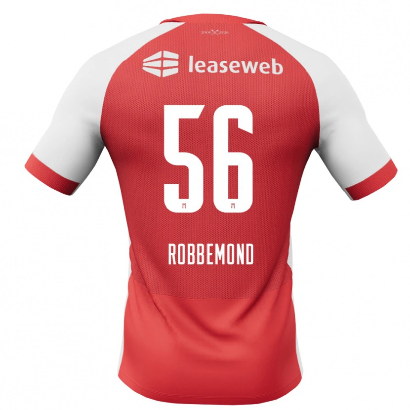 Danxen Män Rio Robbemond #56 Röd Vit Svart Hemmatröja Matchtröjor 2026/27 Tröjor T-Tröja