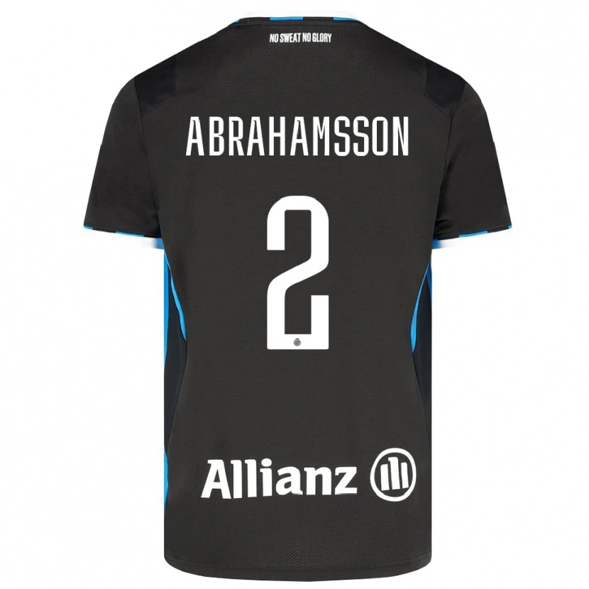 Danxen Män Sejde Abrahamsson #2 Svart Röd Blå Hemmatröja Matchtröjor 2026/27 Tröjor T-Tröja