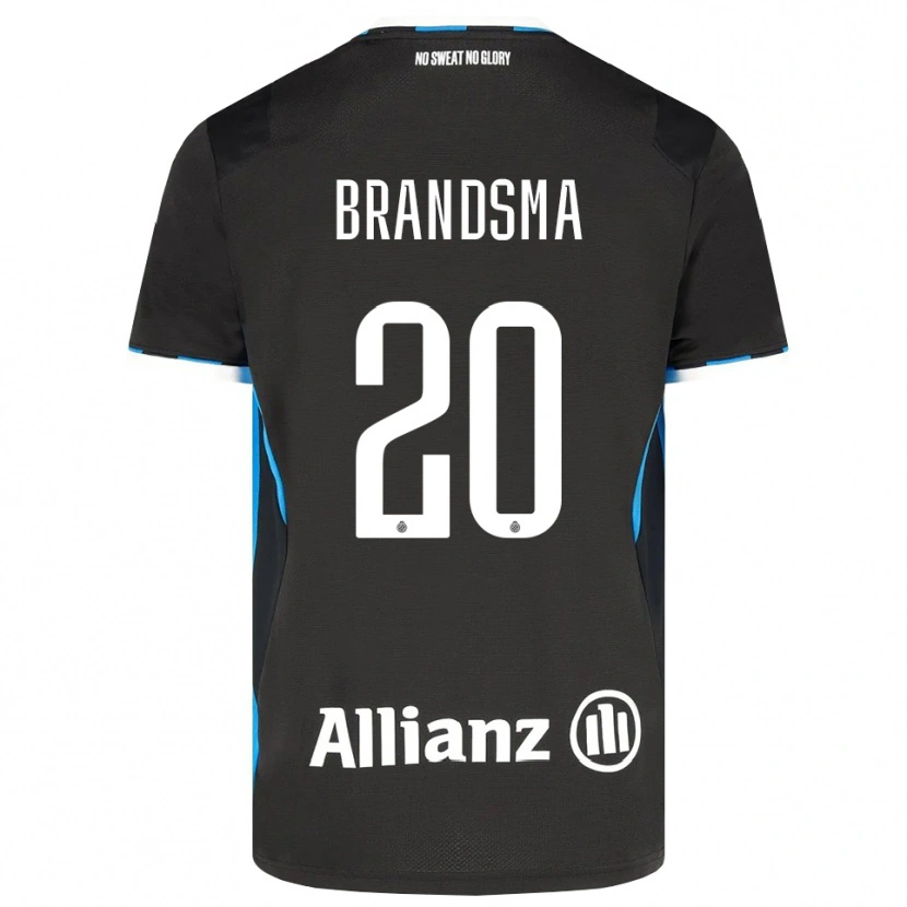 Danxen Män Ilke Brandsma #20 Svart Röd Blå Hemmatröja Matchtröjor 2026/27 Tröjor T-Tröja