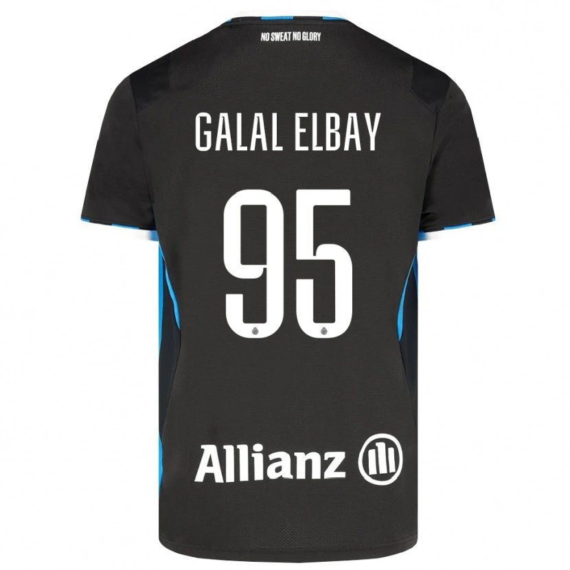 Danxen Män Mohamed Galal Elbay #95 Svart Röd Blå Hemmatröja Matchtröjor 2026/27 Tröjor T-Tröja