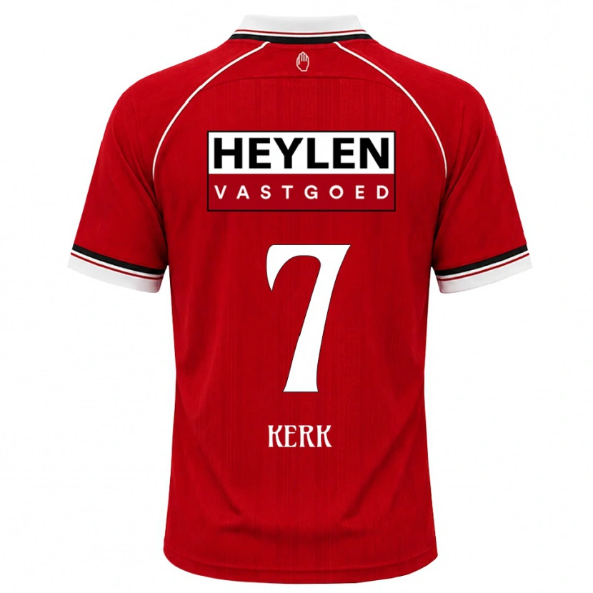 Danxen Män Gyrano Kerk #7 Röd Vit Svart Hemmatröja Matchtröjor 2026/27 Tröjor T-Tröja