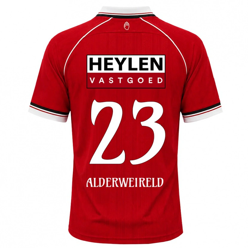 Danxen Män Toby Alderweireld #23 Röd Vit Svart Hemmatröja Matchtröjor 2026/27 Tröjor T-Tröja