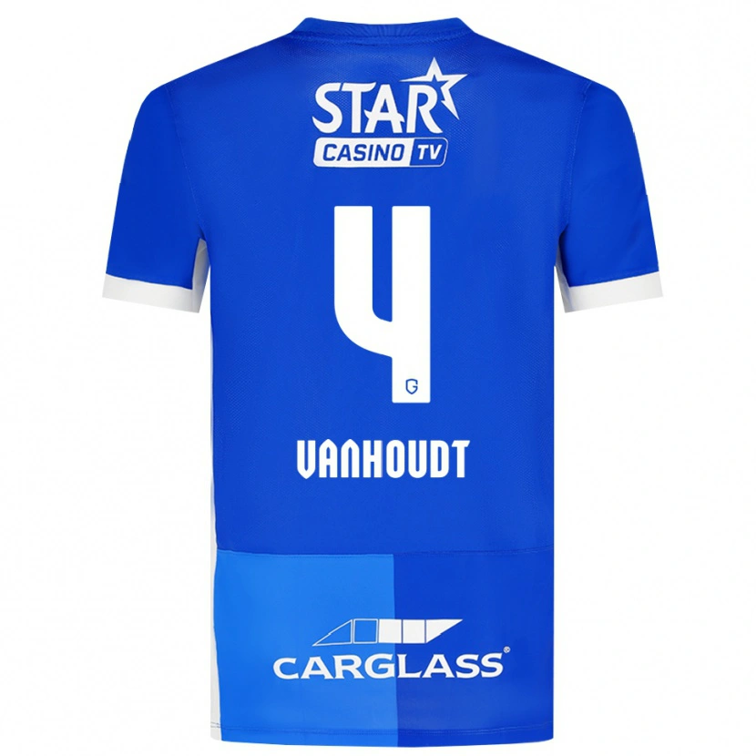 Danxen Män Luna Vanhoudt #4 Mellanblå Kungligblå Vit Hemmatröja Matchtröjor 2026/27 Tröjor T-Tröja