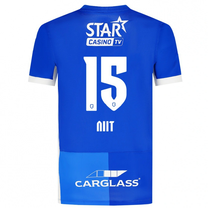 Danxen Män Eva-Maria Niit #15 Mellanblå Kungligblå Vit Hemmatröja Matchtröjor 2026/27 Tröjor T-Tröja