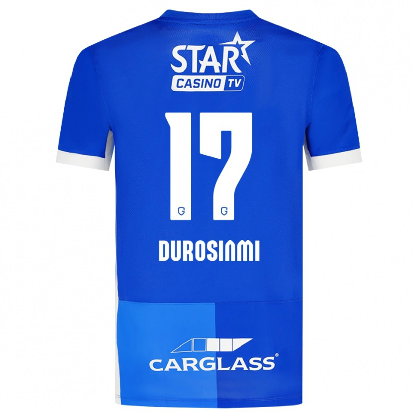 Danxen Män Rafiu Durosinmi #17 Mellanblå Kungligblå Vit Hemmatröja Matchtröjor 2026/27 Tröjor T-Tröja
