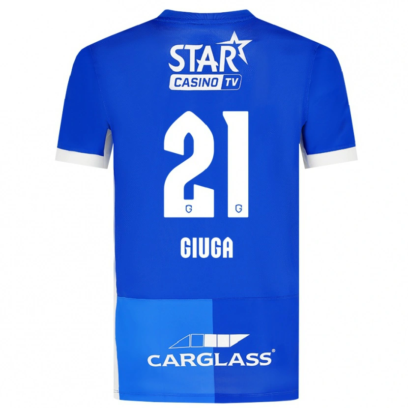 Danxen Män Anissa Giuga #21 Mellanblå Kungligblå Vit Hemmatröja Matchtröjor 2026/27 Tröjor T-Tröja