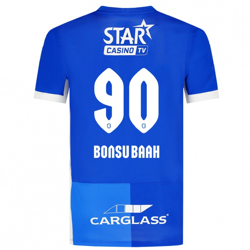 Danxen Män Christopher Bonsu Baah #90 Mellanblå Kungligblå Vit Hemmatröja Matchtröjor 2026/27 Tröjor T-Tröja