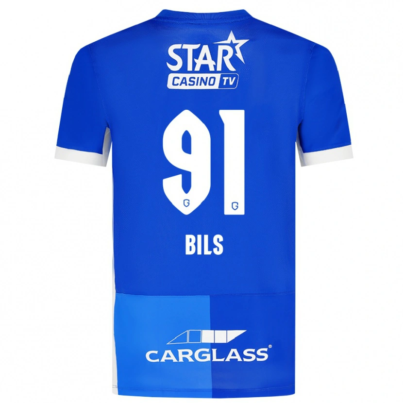 Danxen Män Elise Bils #91 Mellanblå Kungligblå Vit Hemmatröja Matchtröjor 2026/27 Tröjor T-Tröja