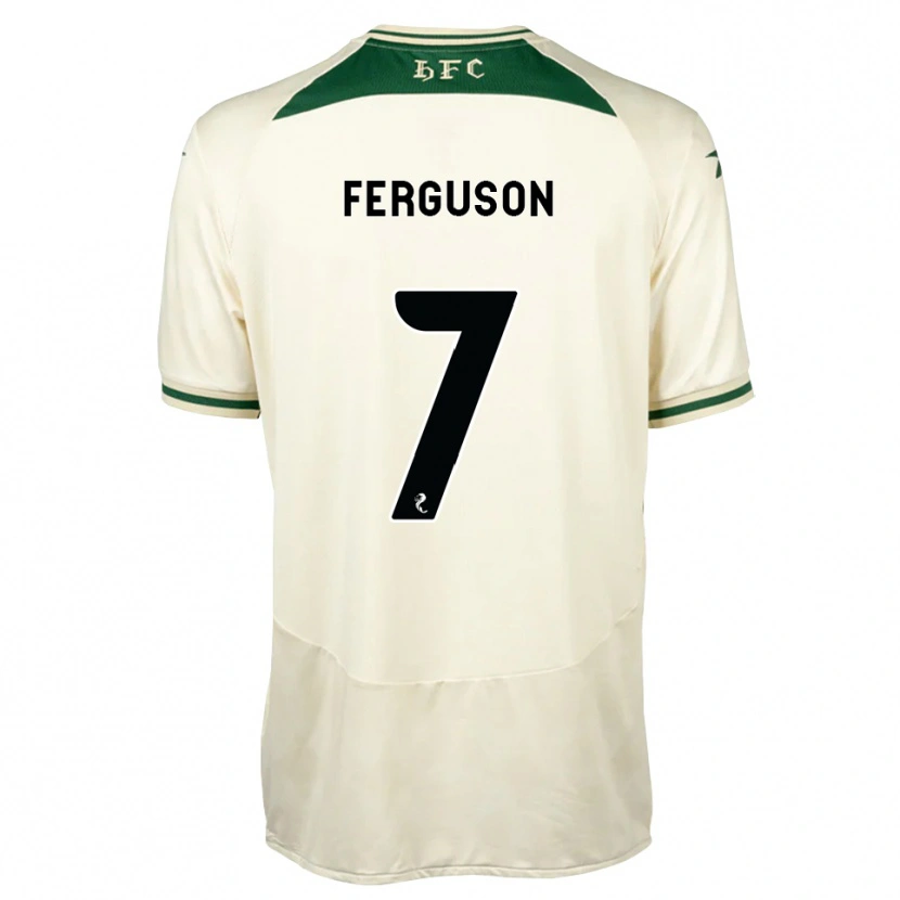Danxen Män Abbie Ferguson #7 Vit Skogsgrön Bortatröja Matchtröjor 2026/27 Tröjor T-Tröja