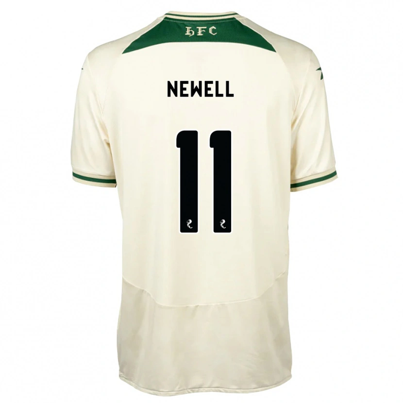 Danxen Män Joe Newell #11 Vit Skogsgrön Bortatröja Matchtröjor 2026/27 Tröjor T-Tröja