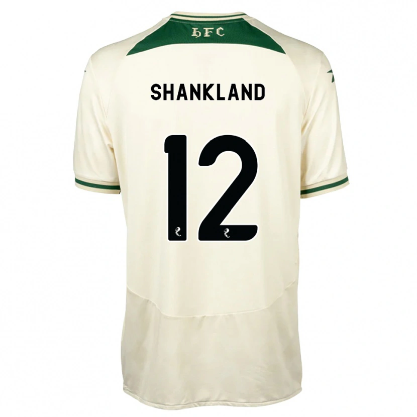Danxen Män Cole Shankland #12 Vit Skogsgrön Bortatröja Matchtröjor 2026/27 Tröjor T-Tröja