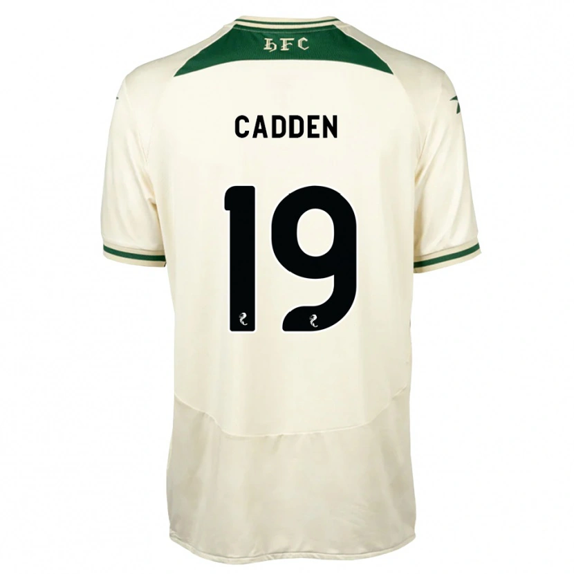 Danxen Män Nicky Cadden #19 Vit Skogsgrön Bortatröja Matchtröjor 2026/27 Tröjor T-Tröja