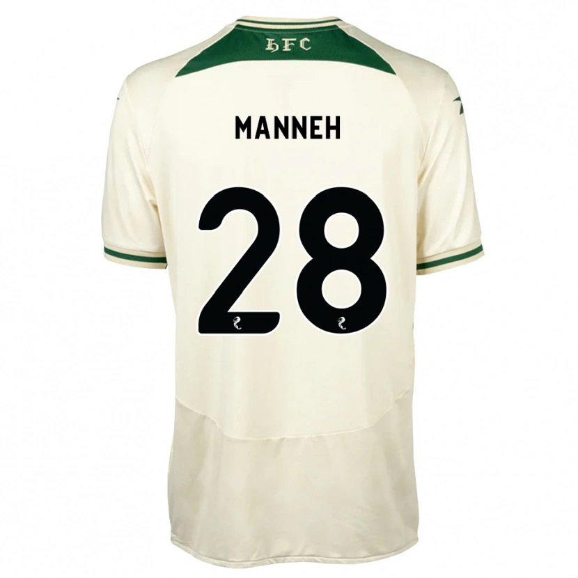 Danxen Män Alasana Manneh #28 Vit Skogsgrön Bortatröja Matchtröjor 2026/27 Tröjor T-Tröja